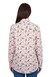 ‘Cleo' Half Placket Longsleeve Shirt