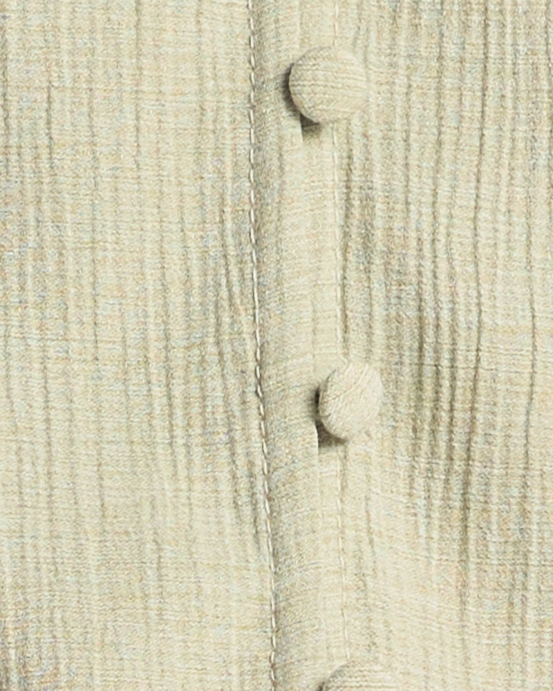 'Ruby' Collared Blouse - Sage