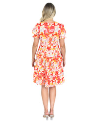 'Selma' Abstract Dress