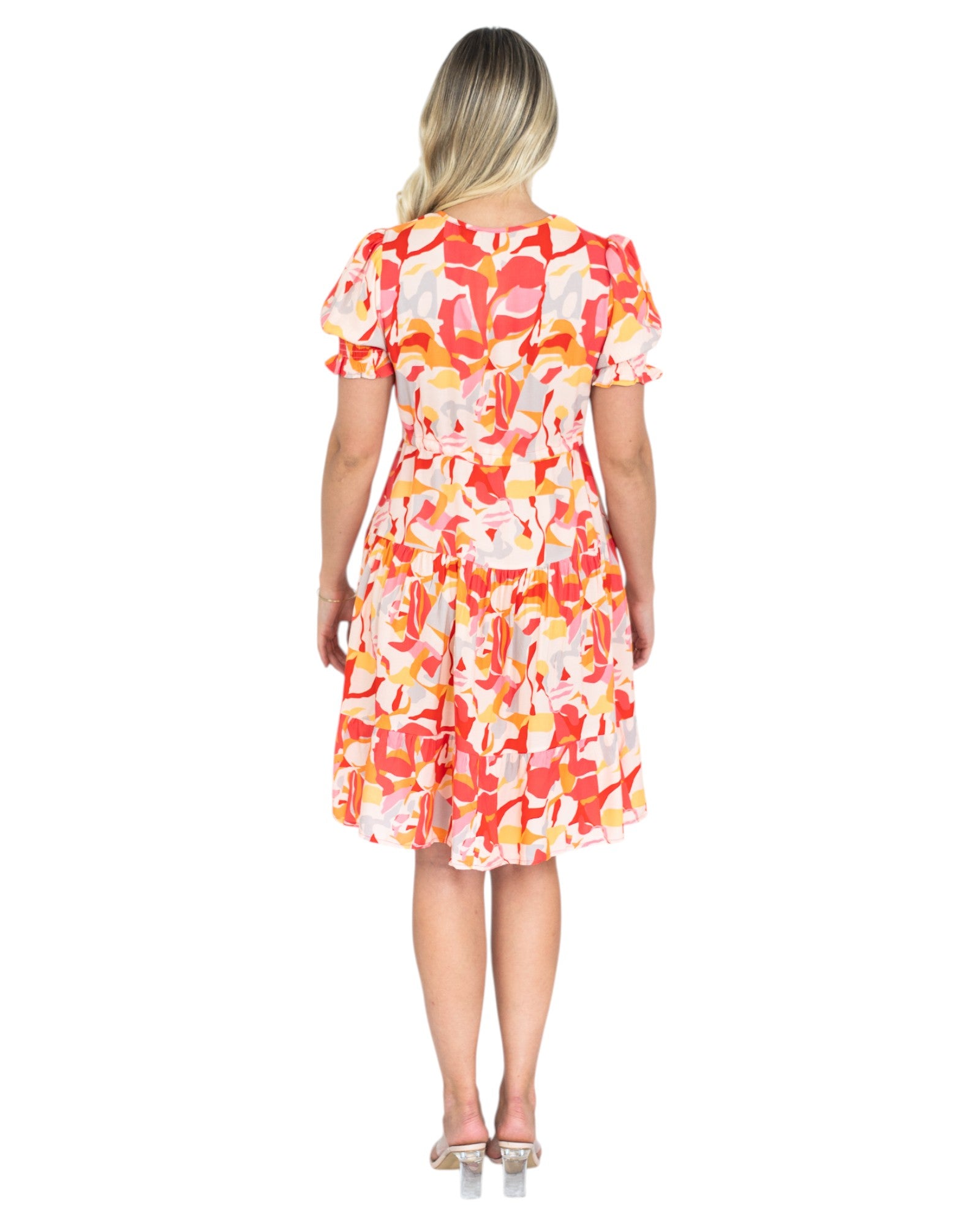 'Selma' Abstract Dress