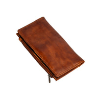 ‘Broome’ Leather Wallet - Cognac