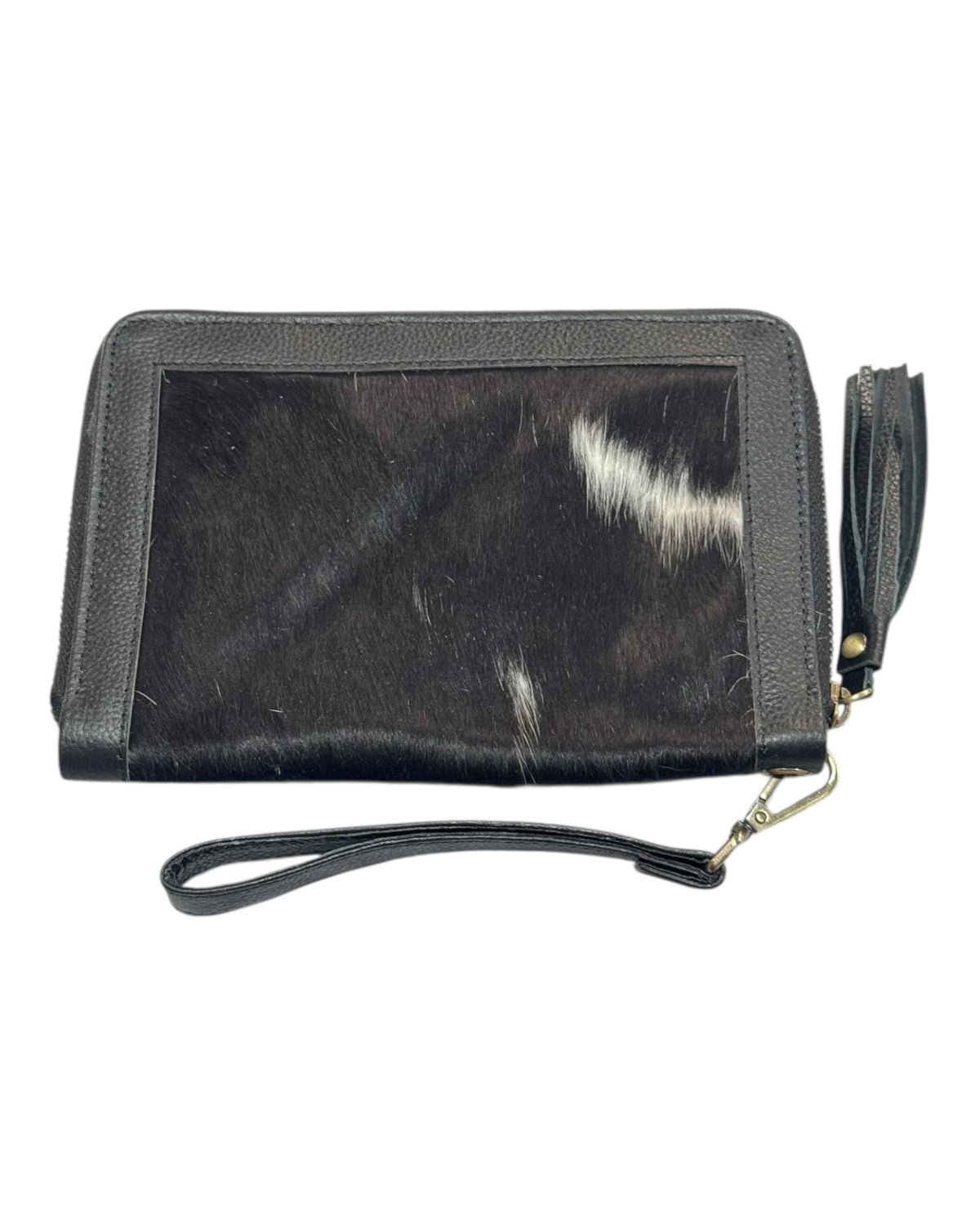 ‘Tenterfield’ Cowhide Purse - Black