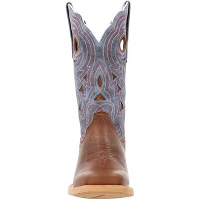 Durango® Lady Rebel Pro™ Golden Brown & Periwinkle Western Boot