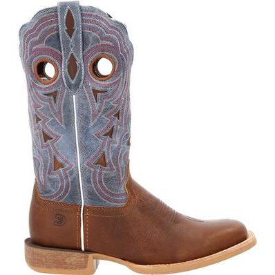 Durango® Lady Rebel Pro™ Golden Brown & Periwinkle Western Boot