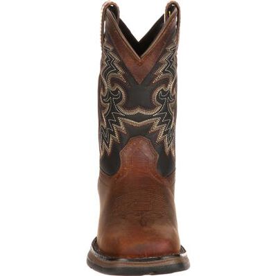 Durango Lil’ Rebel Pro Black/Brown Youth Western Boot