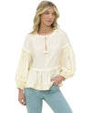 'Sarah' Top - Yellow