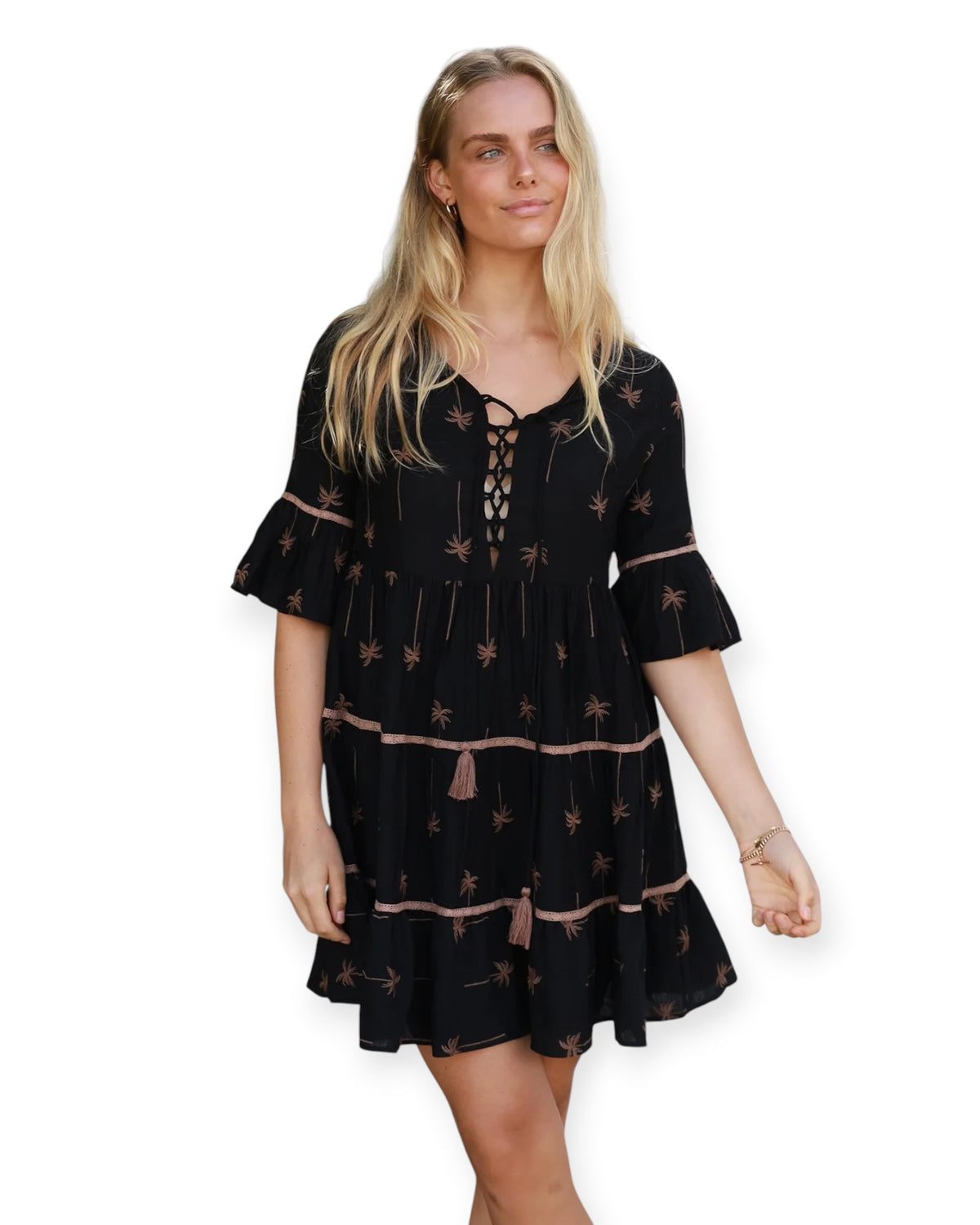 'Carmi' Mini Dress - Black