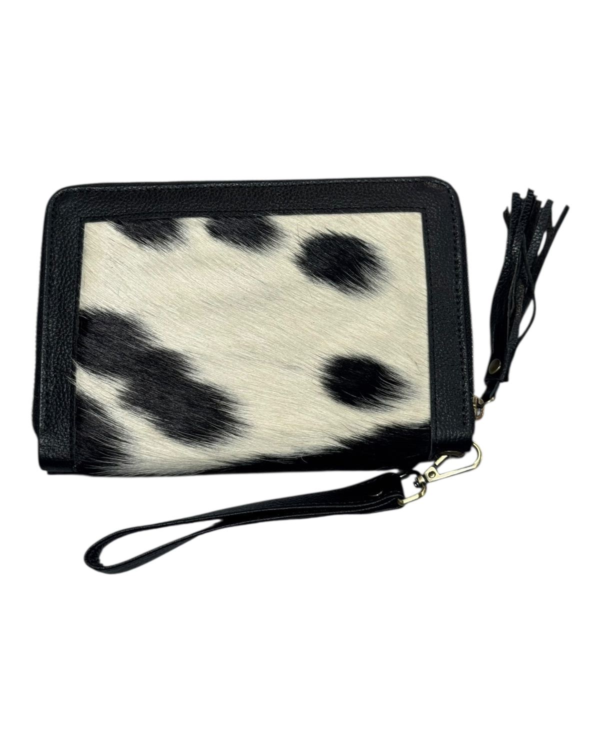 ‘Tenterfield’ Cowhide Purse - Black