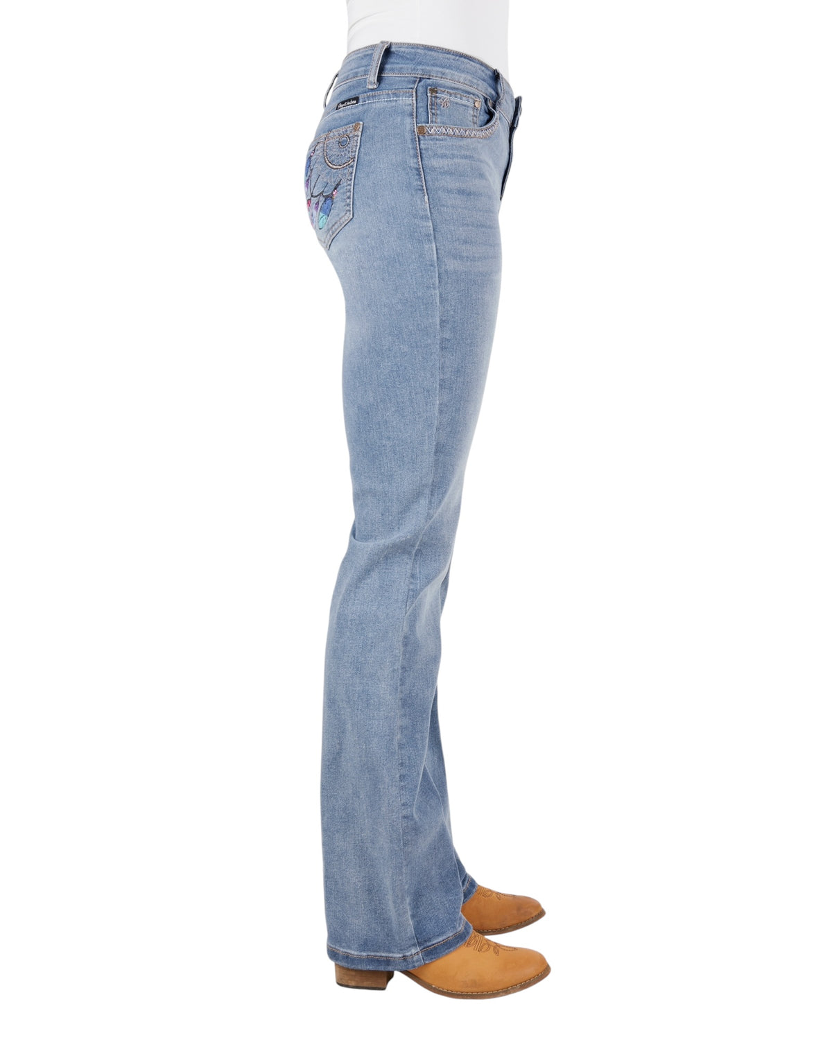 'Sunny' Mid Rise Bootcut Jeans