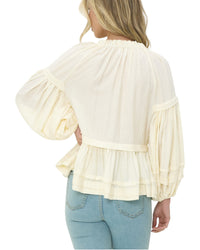 'Sarah' Top - Yellow