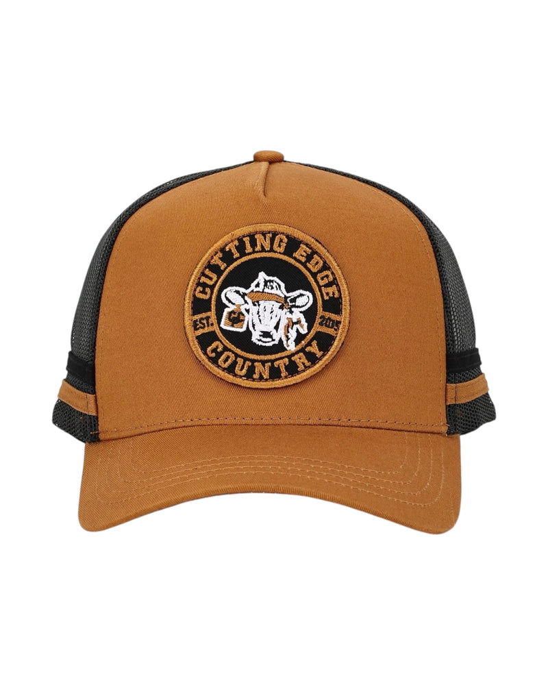 CEC Rust & Black Logo Trucker Cap