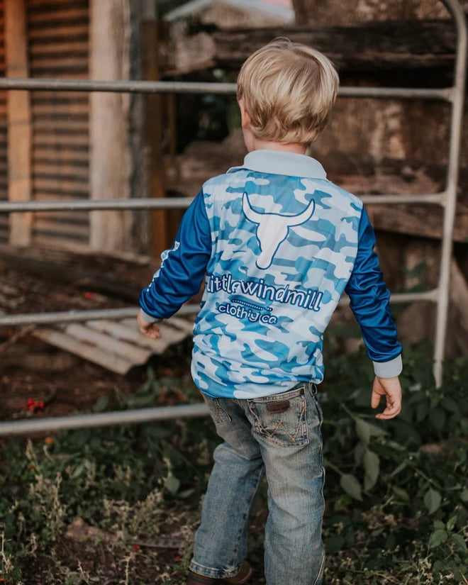 Boys Long Sleeve Fishing Shirt