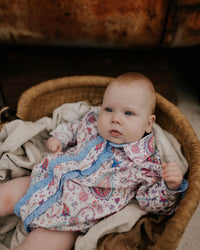 'Hannah' Paisley Baby Romper