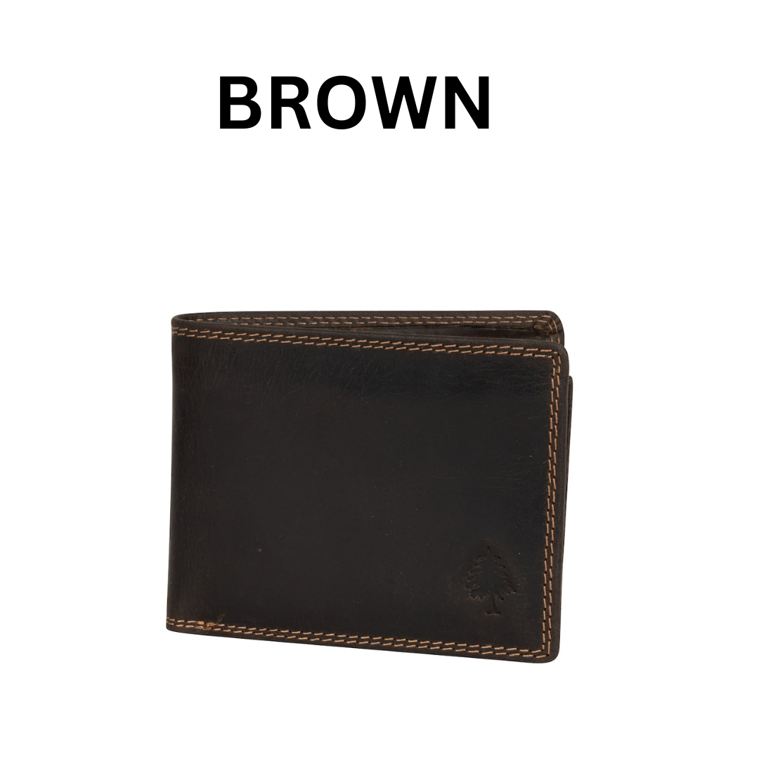 'Lithgow' Mens Wallet - Brown