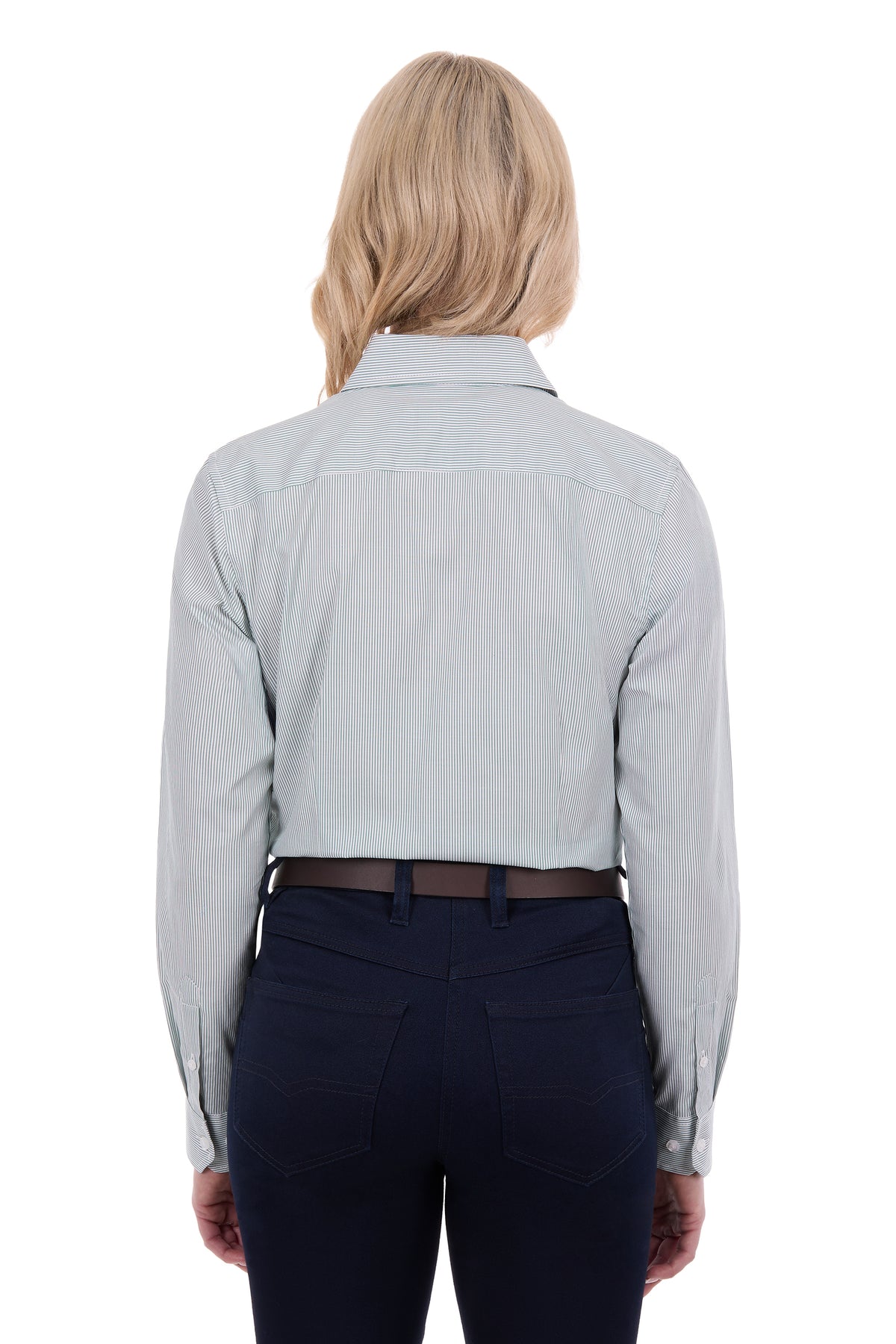 ‘Ash’ Full Button Longsleeve Shirt - Green