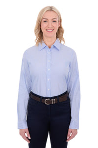 ‘Ash’ Full Button Longsleeve Shirt - Blue
