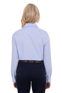 ‘Ash’ Full Button Longsleeve Shirt - Blue