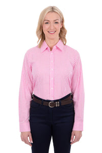 ‘Taylor’ Full Button Longsleeve Shirt - Pink