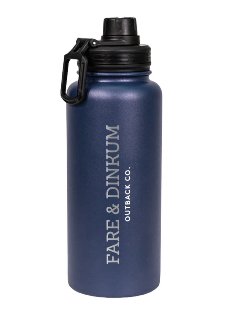 F&D 1L Insulated Water Bottle - Navy