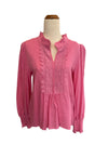 'Delilah' Top - Rose Pink