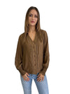 'Rosie' Top - Brown