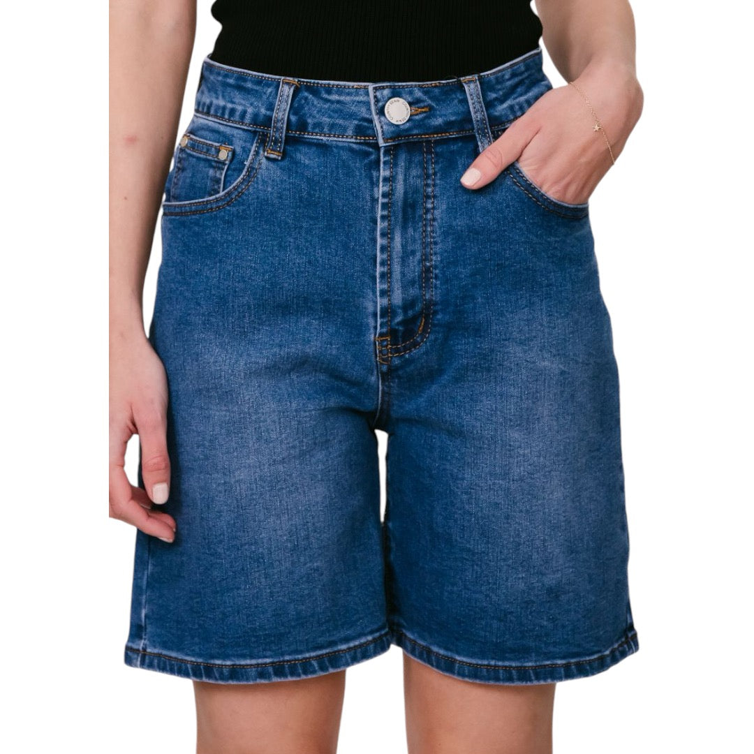 'Sierra' Denim Long Shorts