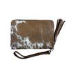 'Tenterfield’ Large Cowhide Purse - Tan