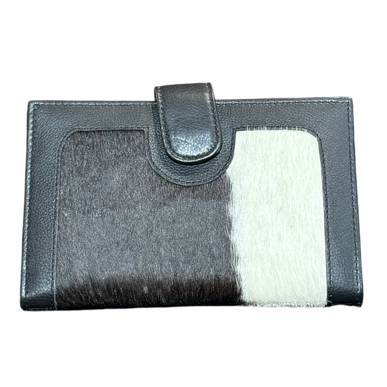 ‘Los Angeles’ Cowhide Purse - Black