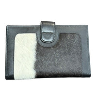 ‘Los Angeles’ Cowhide Purse - Black