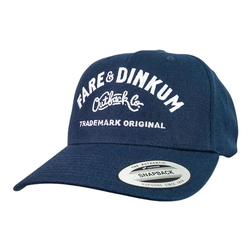F&D Baseball Cap - Navy & White