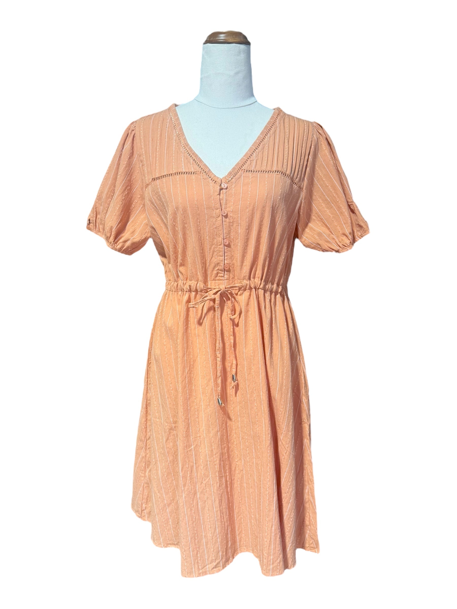 [SALE] 'Penny' Dress - Peach