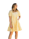 [SALE] 'Jade' Gingham Dress - Yellow