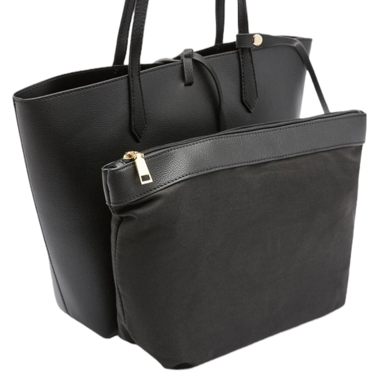 Kimberly Basic Tote Bag - Black