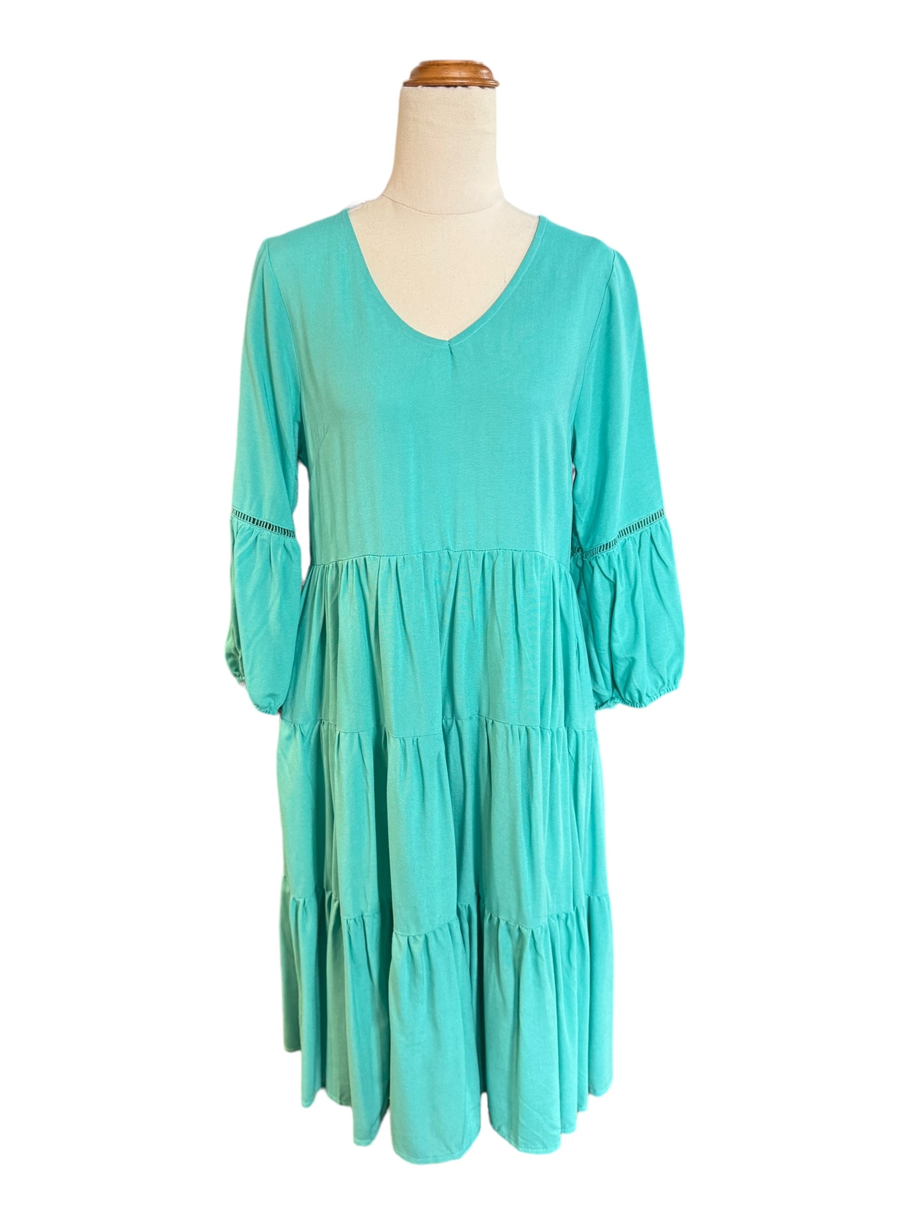 'Kath' Dress - Turquoise