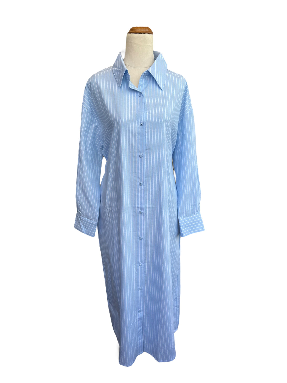'Katie' Stripe Midi Dress