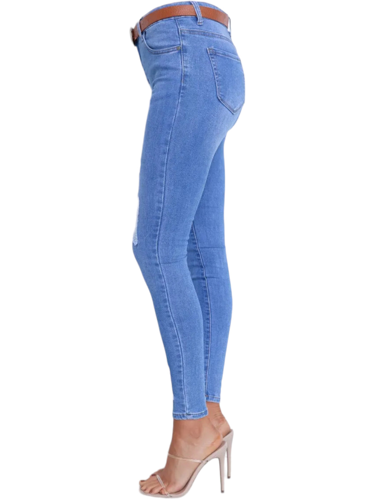 'Sophie' Distressed Skinny Jeans