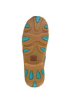 Womens Casual Driving Slip On Mocs - Turquoise