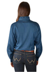 Wrangler Womens Hadley L/S Western Shirt Chambray