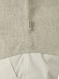 [SALE] Lauderdale Linen Shortsleeve Shirt - Olive