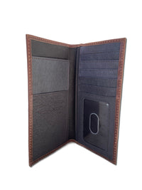 Genuine Tooled Leather Rodeo Wallet