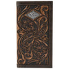 Genuine Tooled Leather Rodeo Wallet