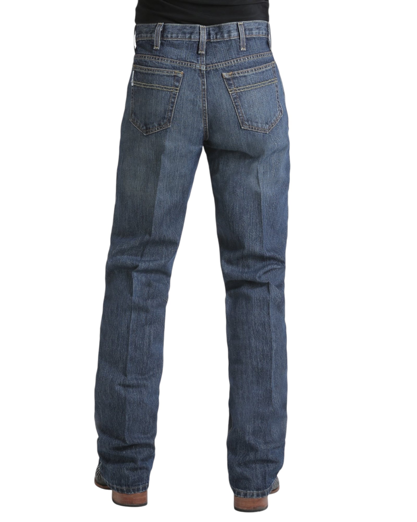 White Label Relaxed Stonewash Jeans - Dark