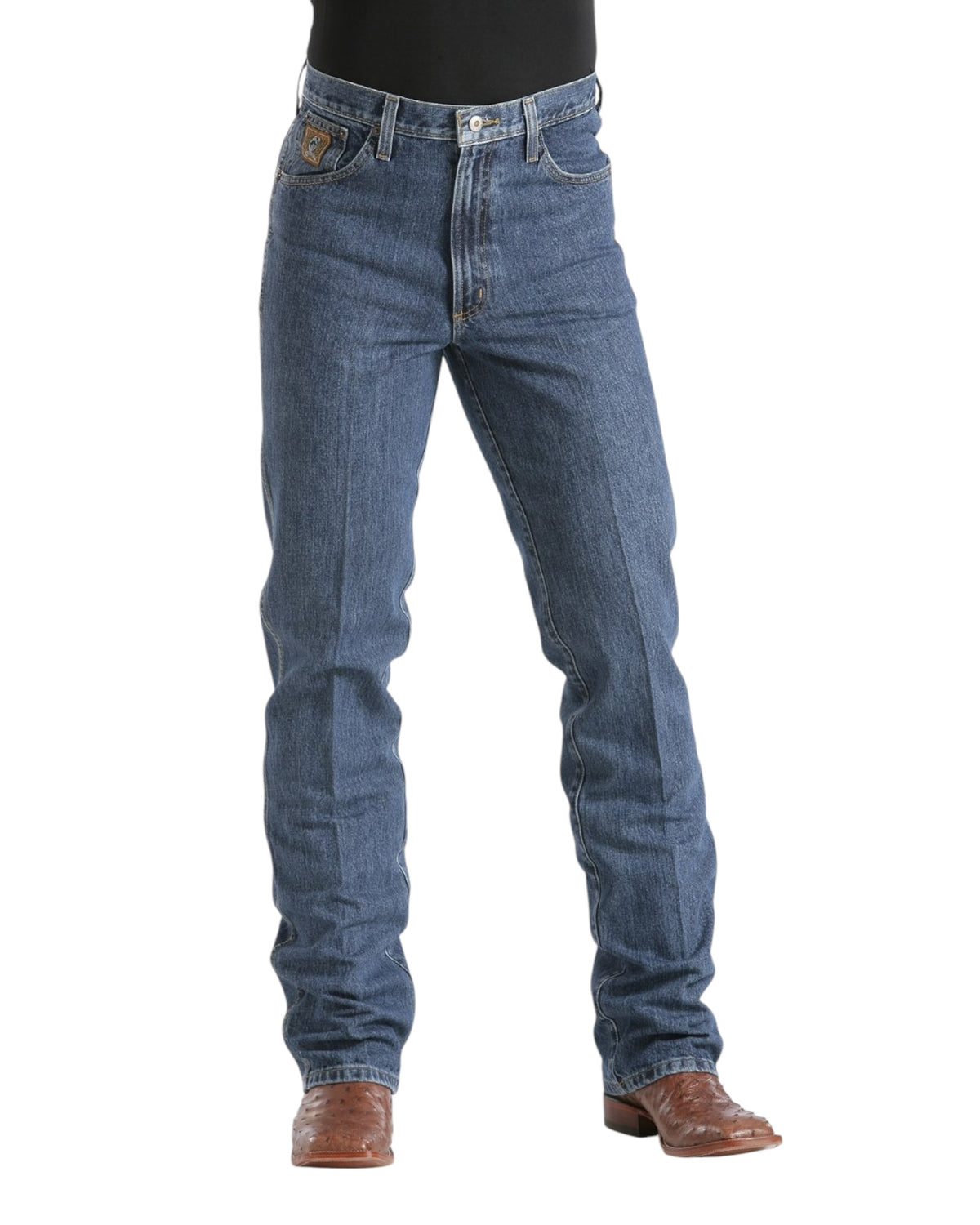 Bronze Label Dark Stonewash Jeans