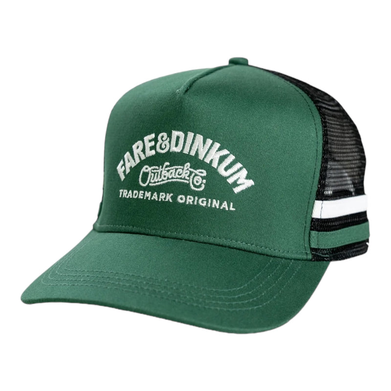 F&D Outback Trucker Cap - Green