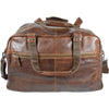 'Voyager' Leather Duffle Bag - Sandel