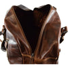 'Voyager' Leather Duffle Bag - Sandel