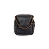 'Darwin' Leather Travel Wash Bag - Brown