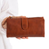 ‘Gladstone’ Leather Wallet - Cognac