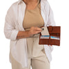 ‘Gladstone’ Leather Wallet - Cognac