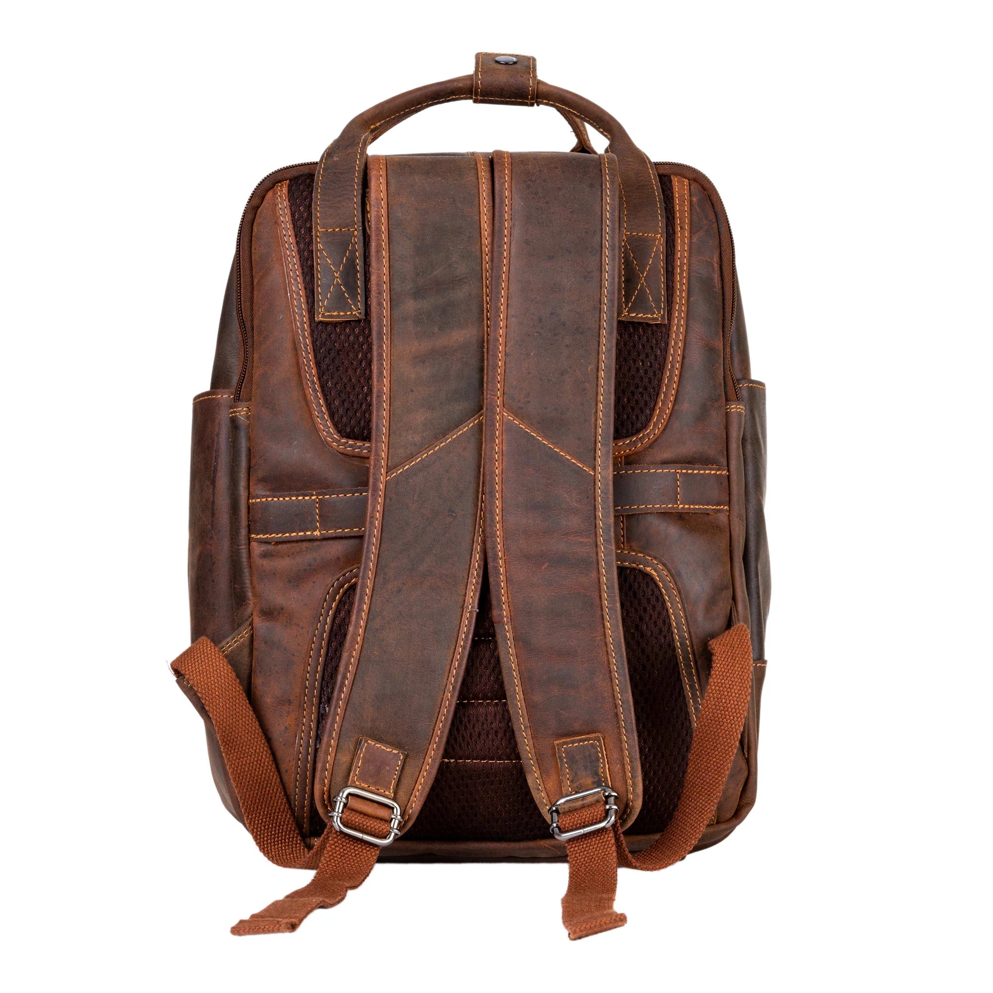 'Mackay' Leather Backpack - Sandel